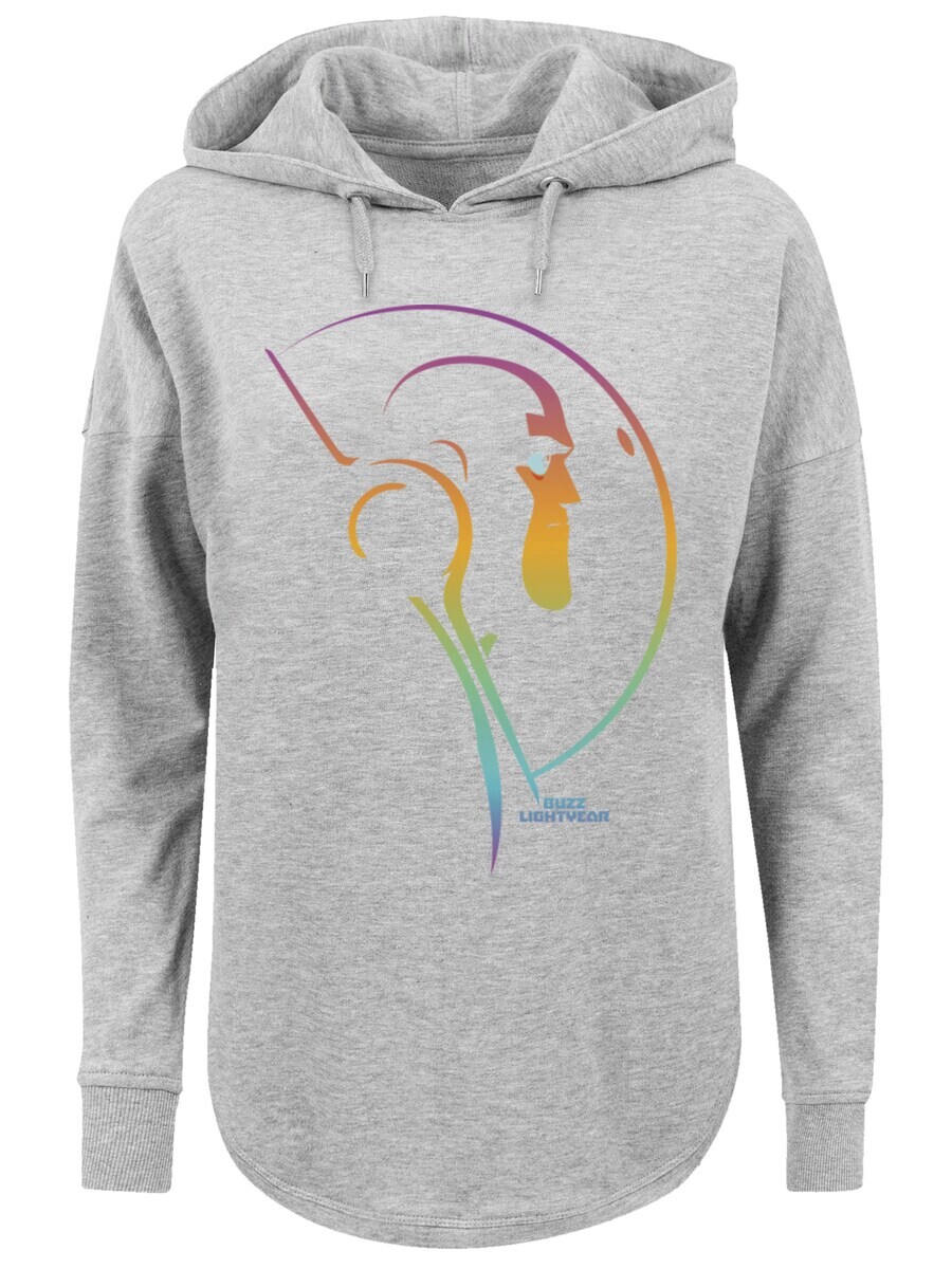 

Толстовка с капюшоном F4NT4STIC Sweatshirt Buzz Lightyear Blended Stare, серый