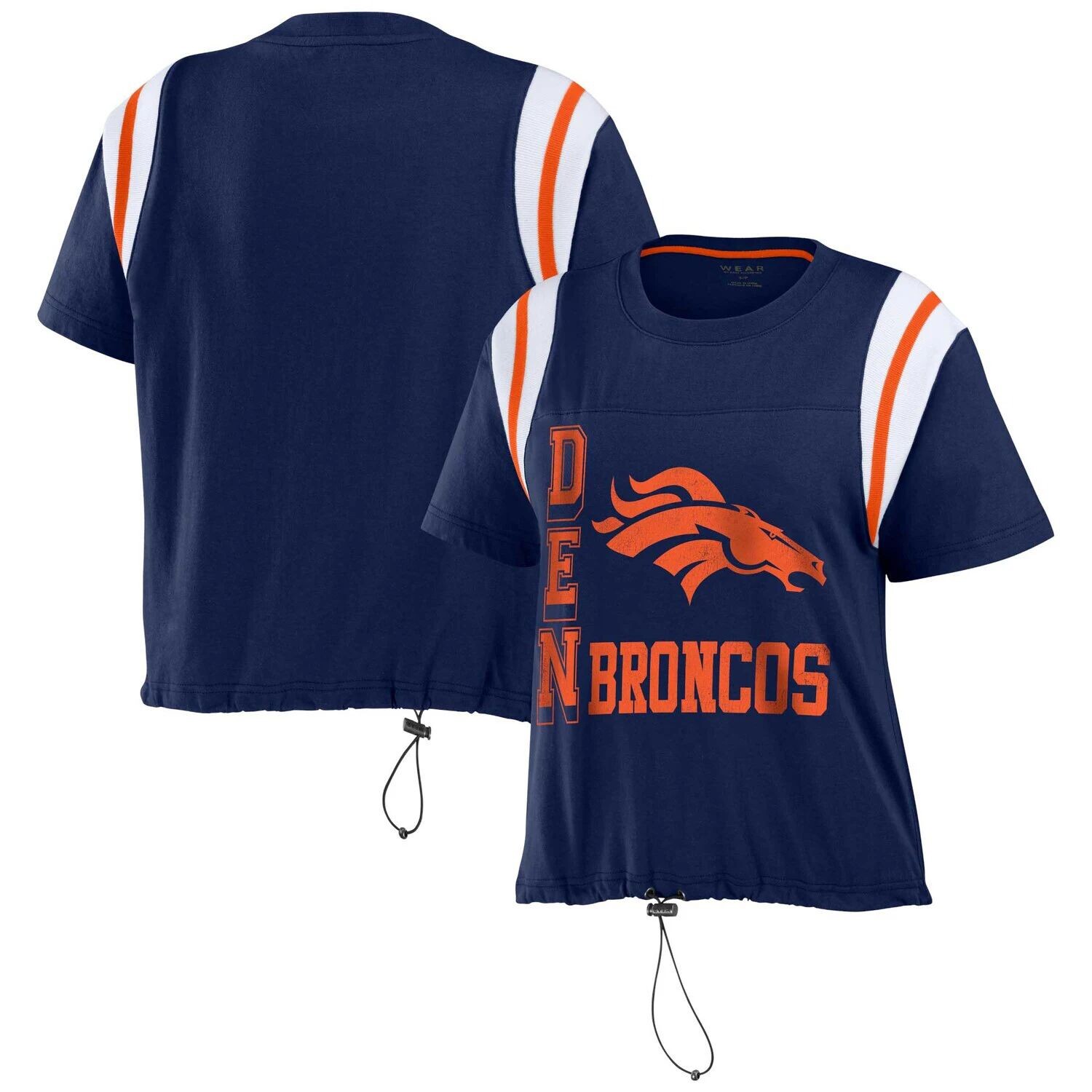 

Женская футболка WEAR by Erin Andrews Темно-синяя футболка с цветными блоками Denver Broncos, Синий, Женская футболка WEAR by Erin Andrews Темно-синяя футболка с цветными блоками Denver Broncos