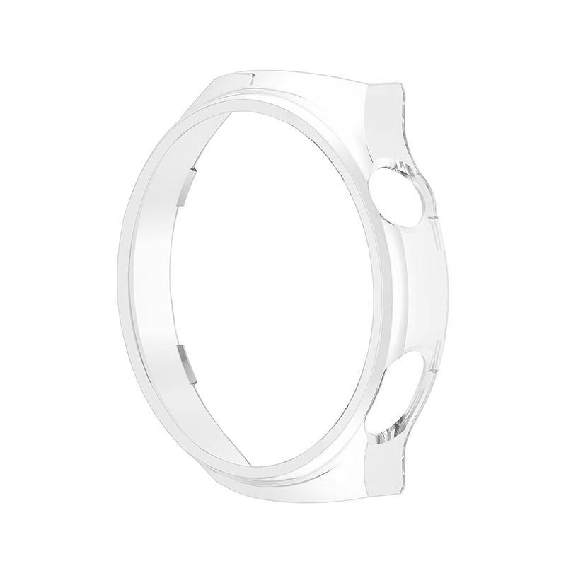

Protective Case Huawei PC Plastic Case Material Watch4Pro Penc Iwatch, Transparent [Pc Semi-Enclosed Cut-Out Hard Shell]
