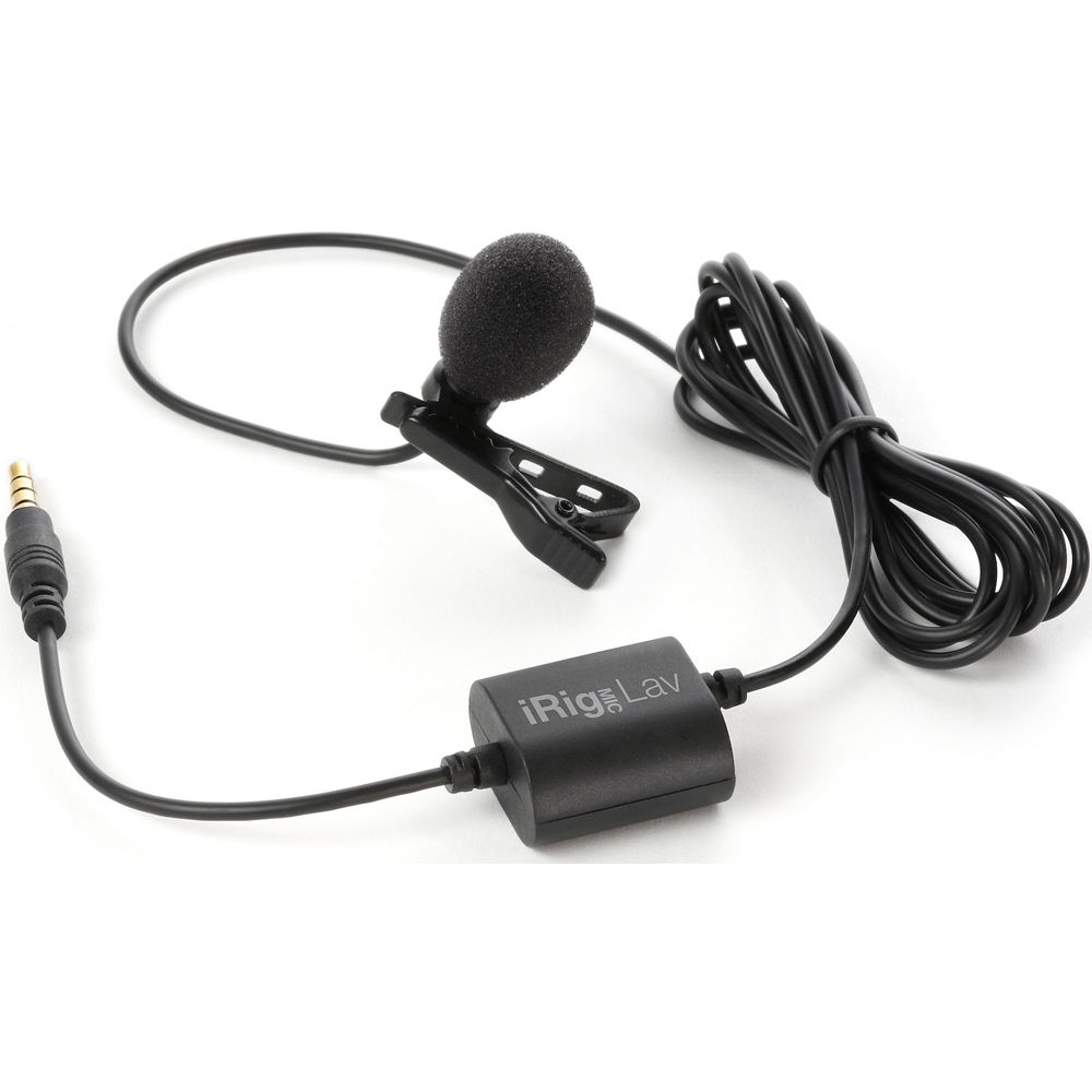 

IK Multimedia iRig Mic Петличный микрофон для смартфонов, планшетов, компьютеров и т. д. (TRRS)