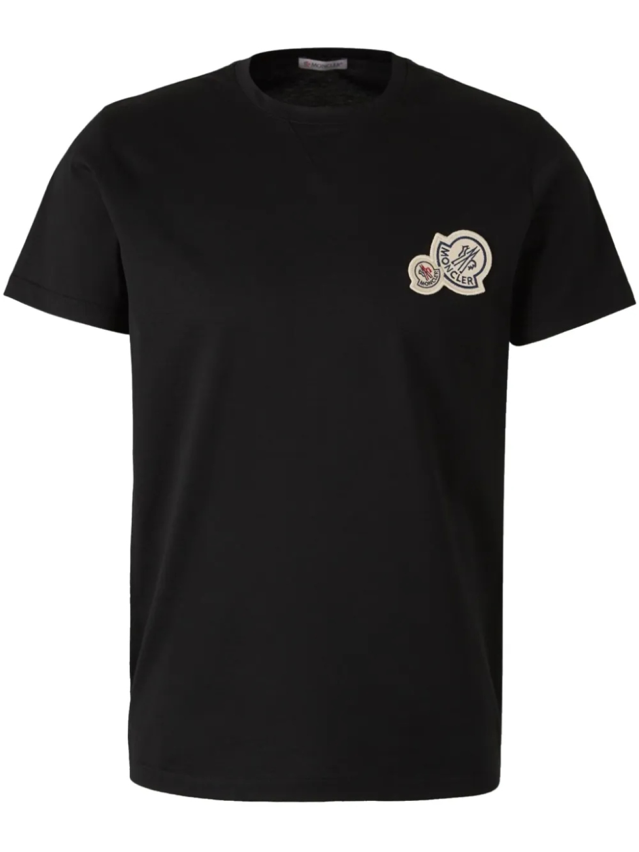 

Футболка из хлопка Moncler, черный