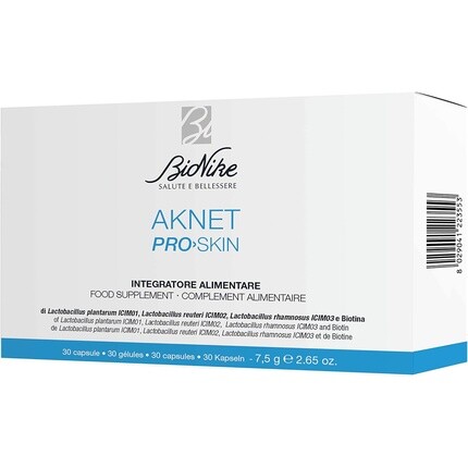 

Bionike Aknet Pro Skin Добавка 30 единиц