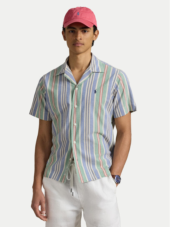 

Рубашка классического кроя 710965813002 Polo Ralph Lauren, синий