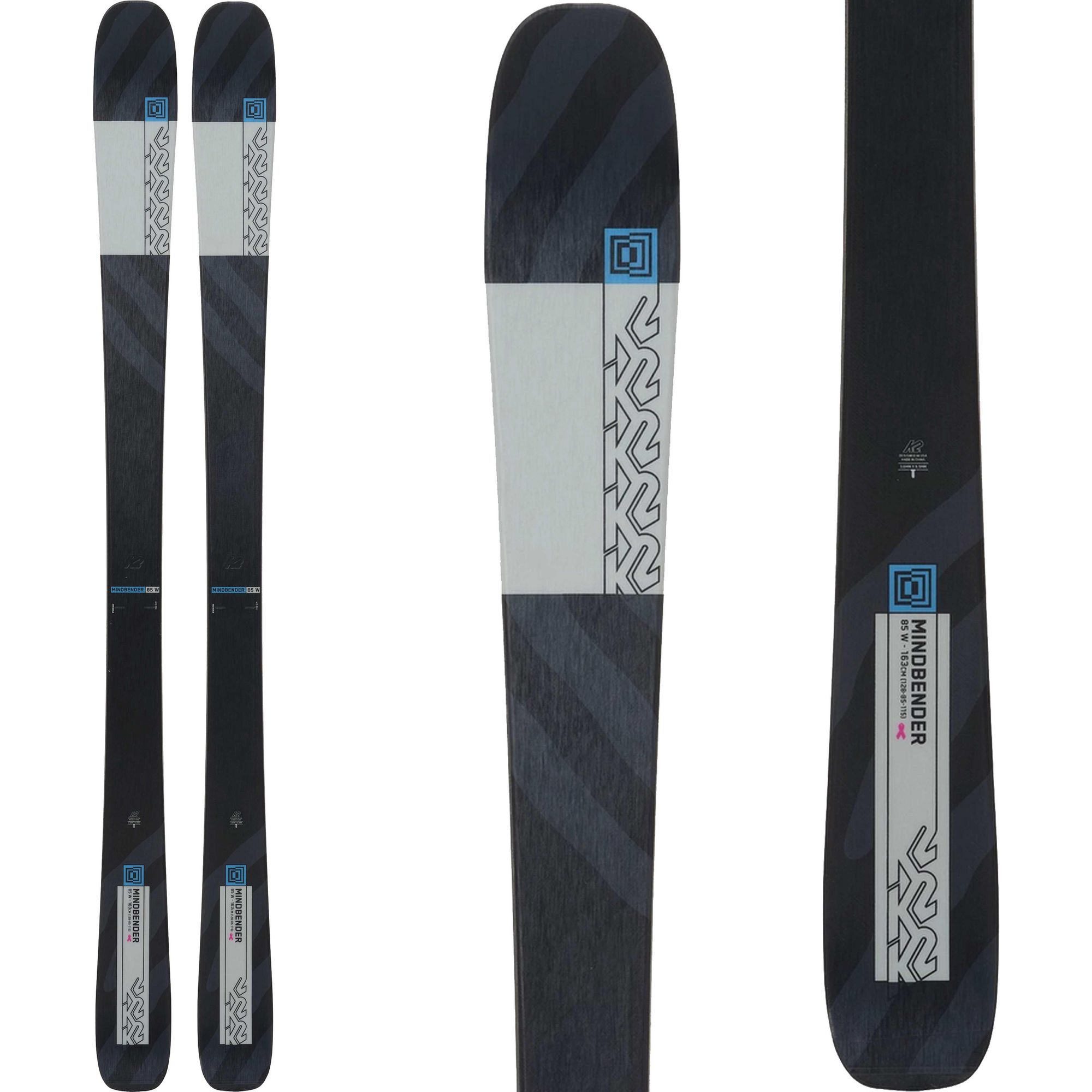 

Женские лыжи Mindbender 85W, размер 24 K2 Skis, One Color