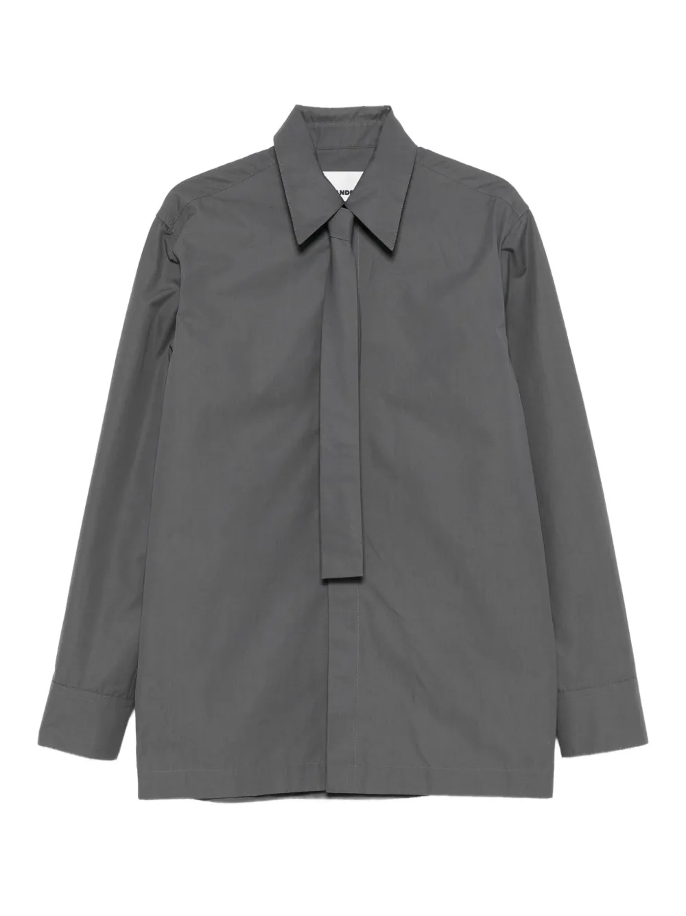 

Рубашка с длинными рукавами JIL SANDER, серый