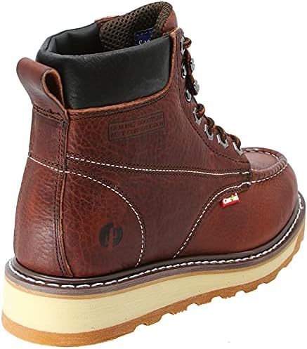Ботинки Cactus 6727M светло-коричневого цвета, размер Cactus Work Boots — фото 3