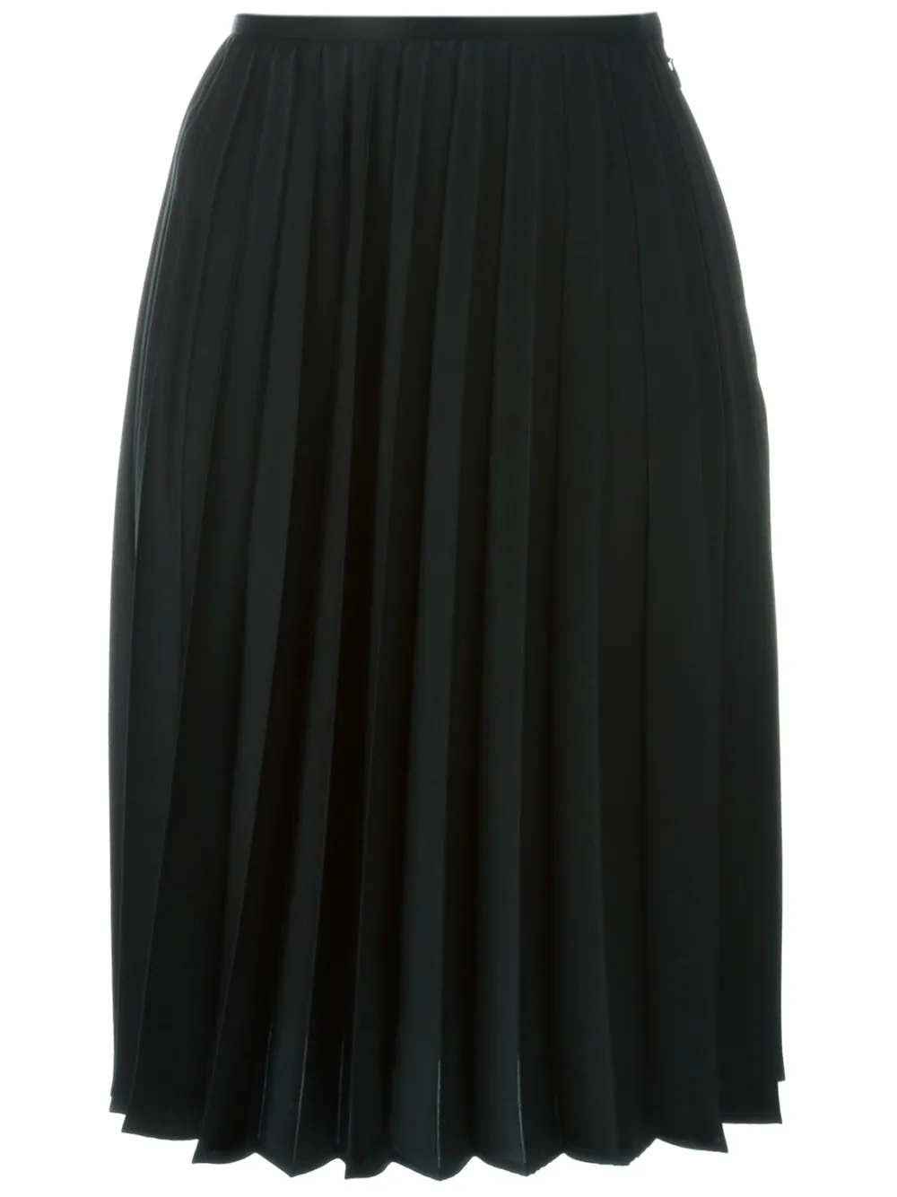 

Прозрачная плиссированная юбка Noir Kei Ninomiya, черный