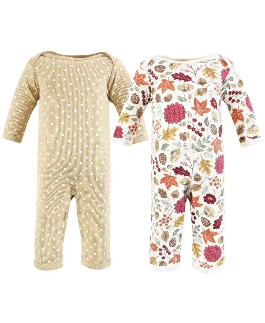 Термокомбинезон, 2 шт Hudson Baby, Acorn Botanical