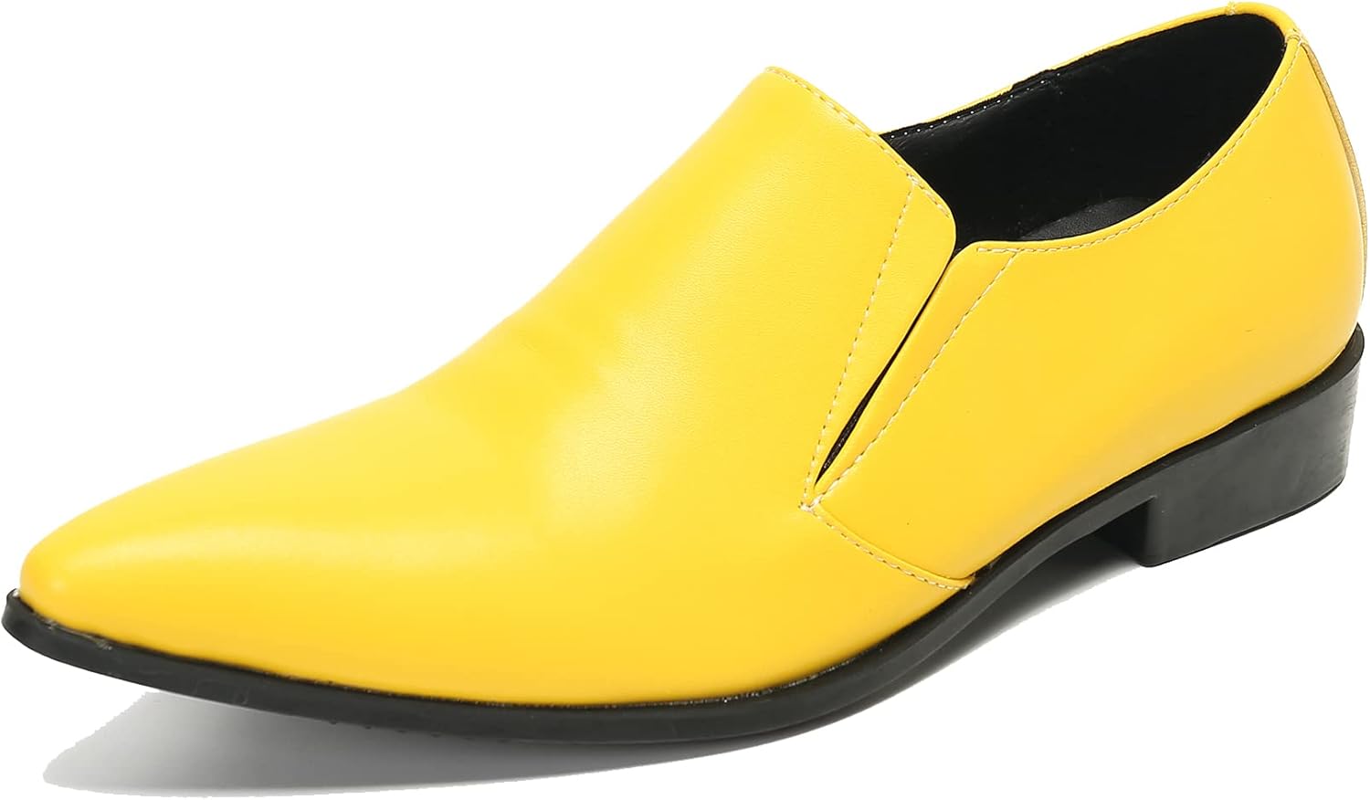 

Мужские лоферы Santimon, повседневные лоферы с монетницей, слипоны для мужчин, модные, для выпускного, свадьбы, бального зала, вечеринки с смокингом, летние прогулочные туфли для мальчиков, желтый