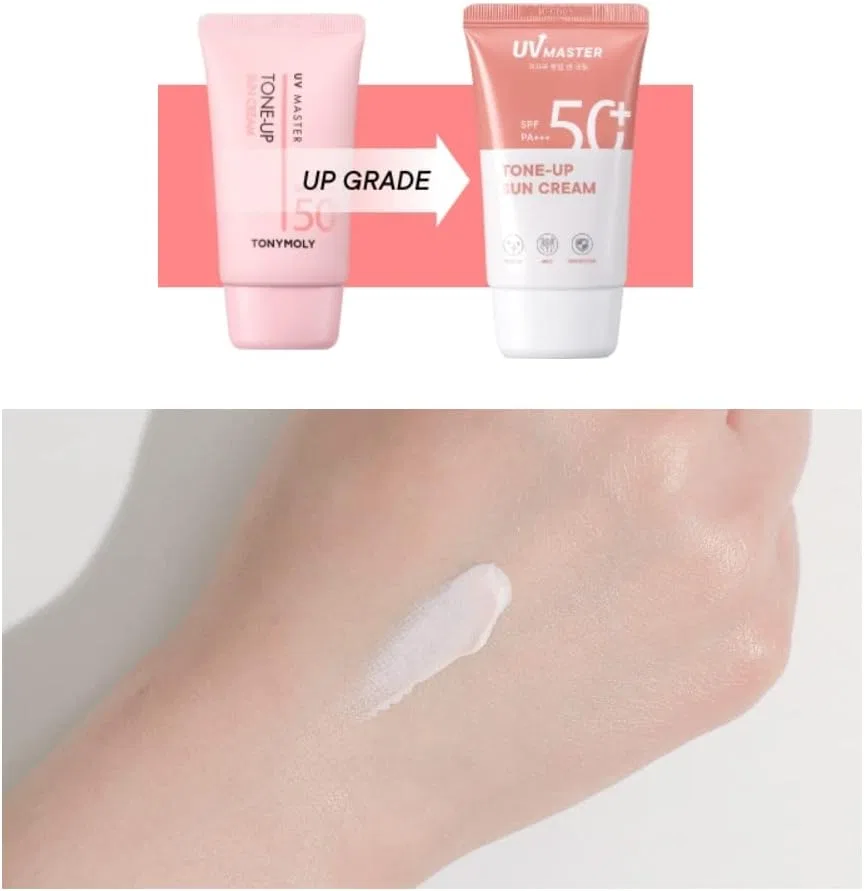 Солнцезащитный крем Tony Moly UV Master Tone-up Sun Protection SPF50+ PA+++ 45 мл — фото 2