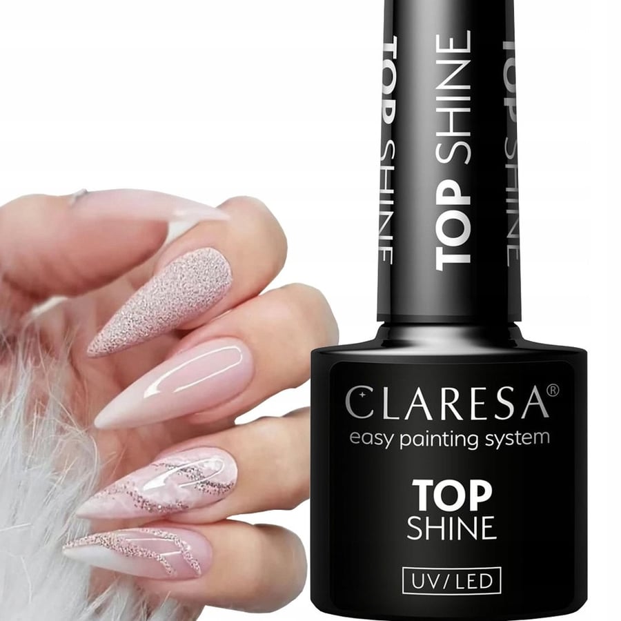 

Claresa Top Shine Shiny Hybrid Top Gloss 5 G Puderek