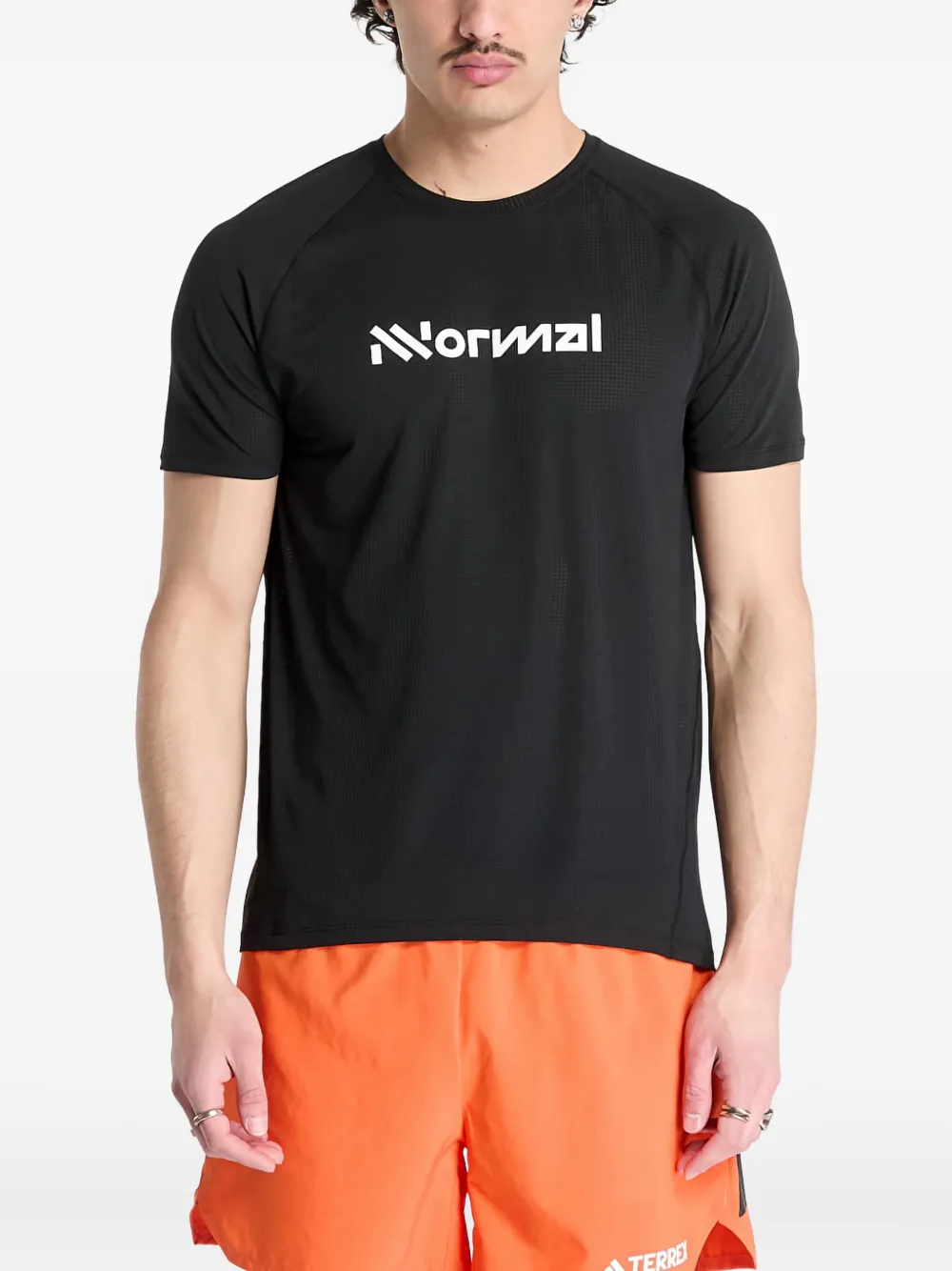

Футболка с логотипом гонки NNORMAL, черный