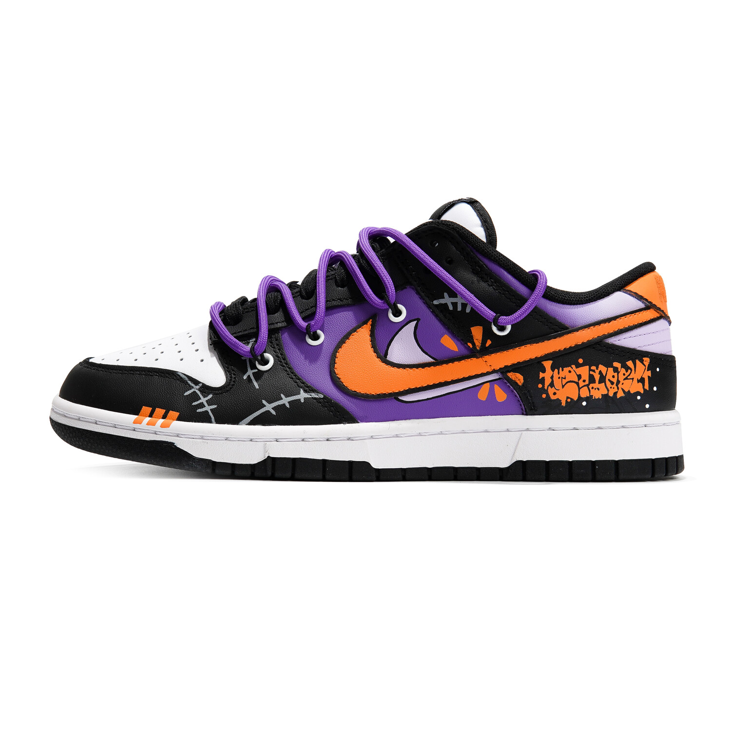 

Кроссовки Nike Dunk Skateboard Shoes Men Low-Top Purple