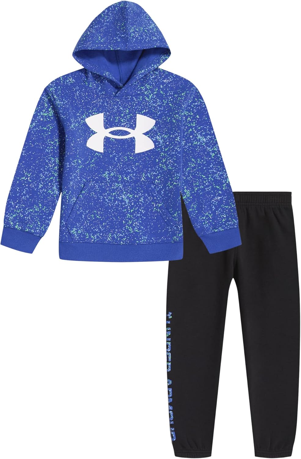 

Толстовка с длинным рукавом и логотипом Under Armour и спортивные штаны, Versa Blue Speckle