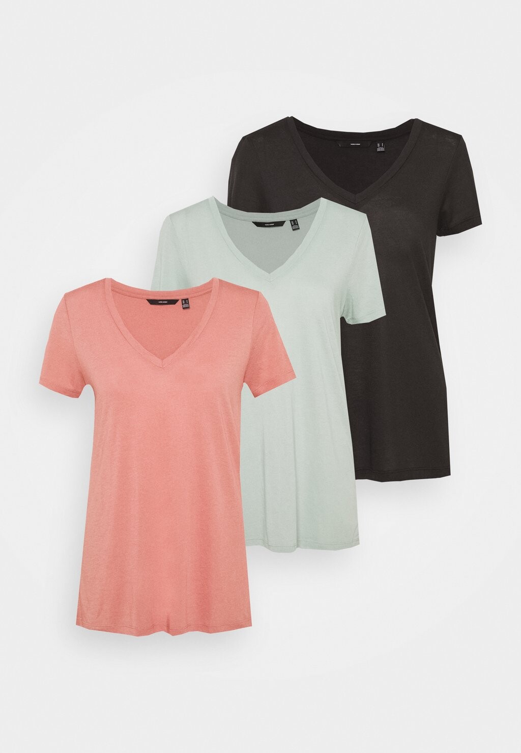 

Базовая футболка Vero Moda, Серый, Базовая футболка Vero Moda