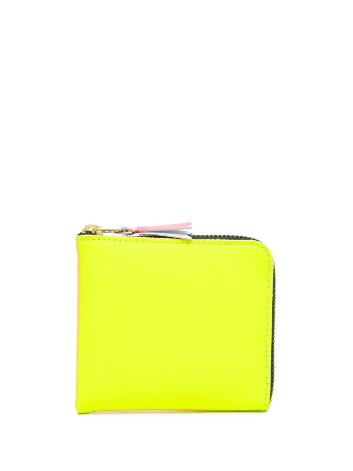 

Comme Des Garçons Wallet кошелек Super Fluo с круговой молнией, желтый