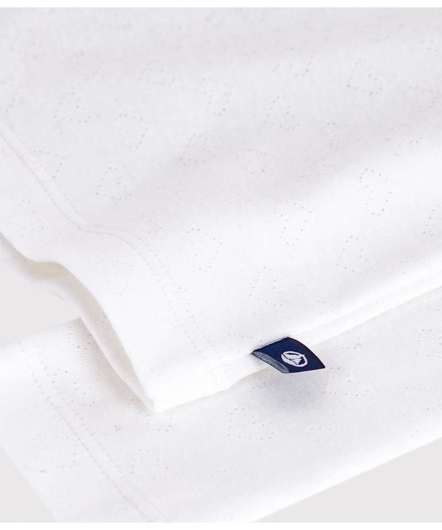 Детская футболка PETIT BATEAU с длинным рукавом и воротником-гольф — фото 3