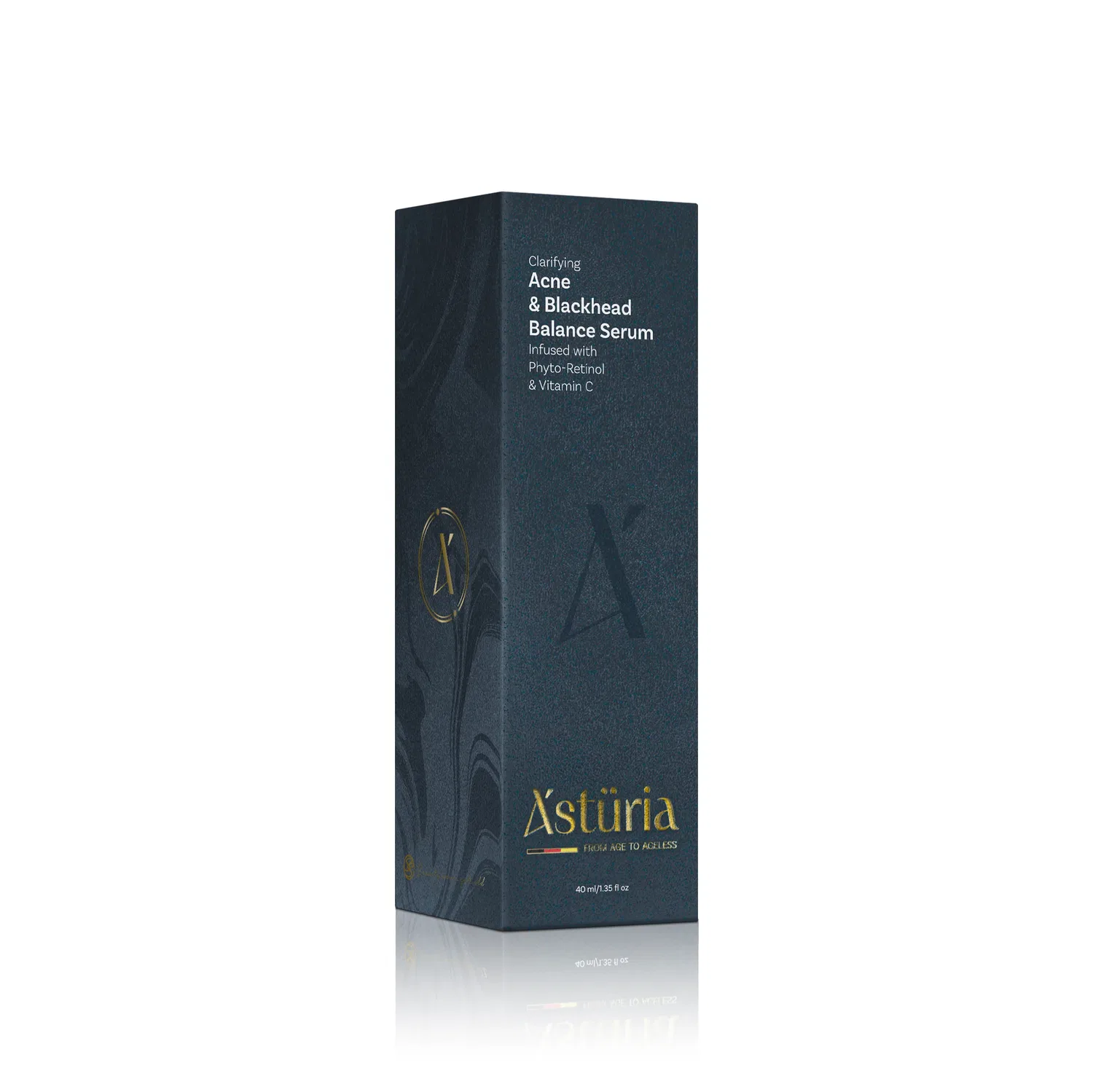 Asturia Очищающая сыворотка для борьбы с акне и черными точками, обогащенная фиторетинолом и витамином С — фото 3