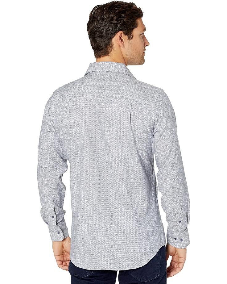 

Рубашка David Donahue Fusion Shirt, синий