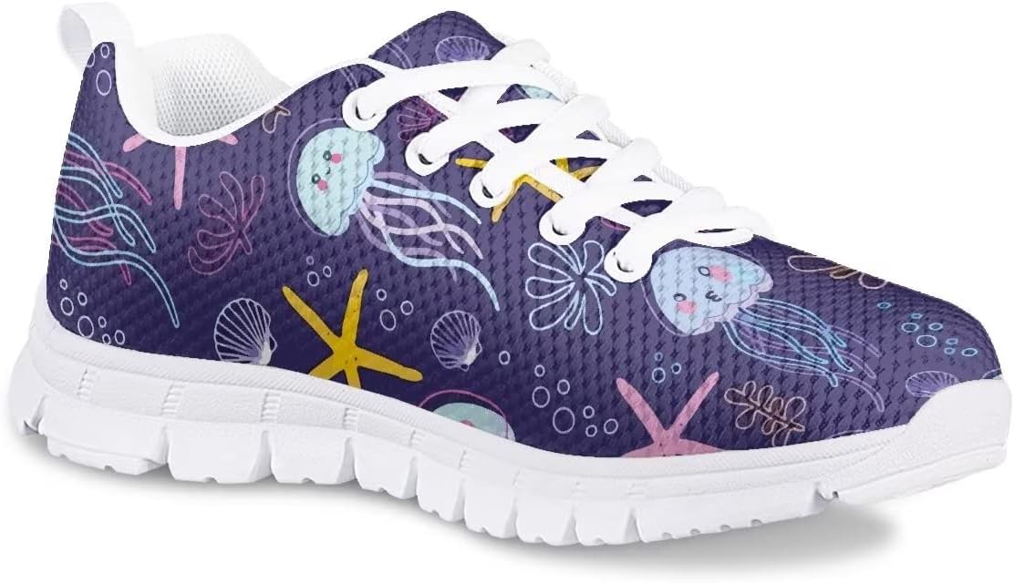 

Детские кроссовки Jeiento для мальчиков и девочек, теннисные, для прогулок и бега, легкие и дышащие, Jellyfish