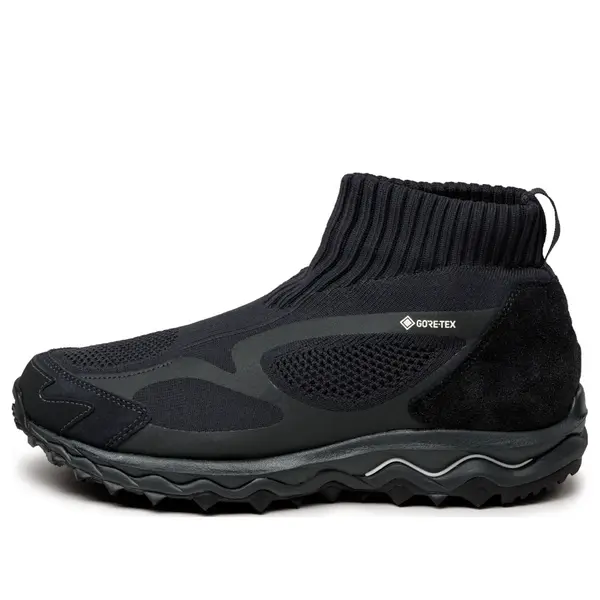 

Кроссовки x nonnative wave mujin tl mid gtx 'black' Mizuno, черный