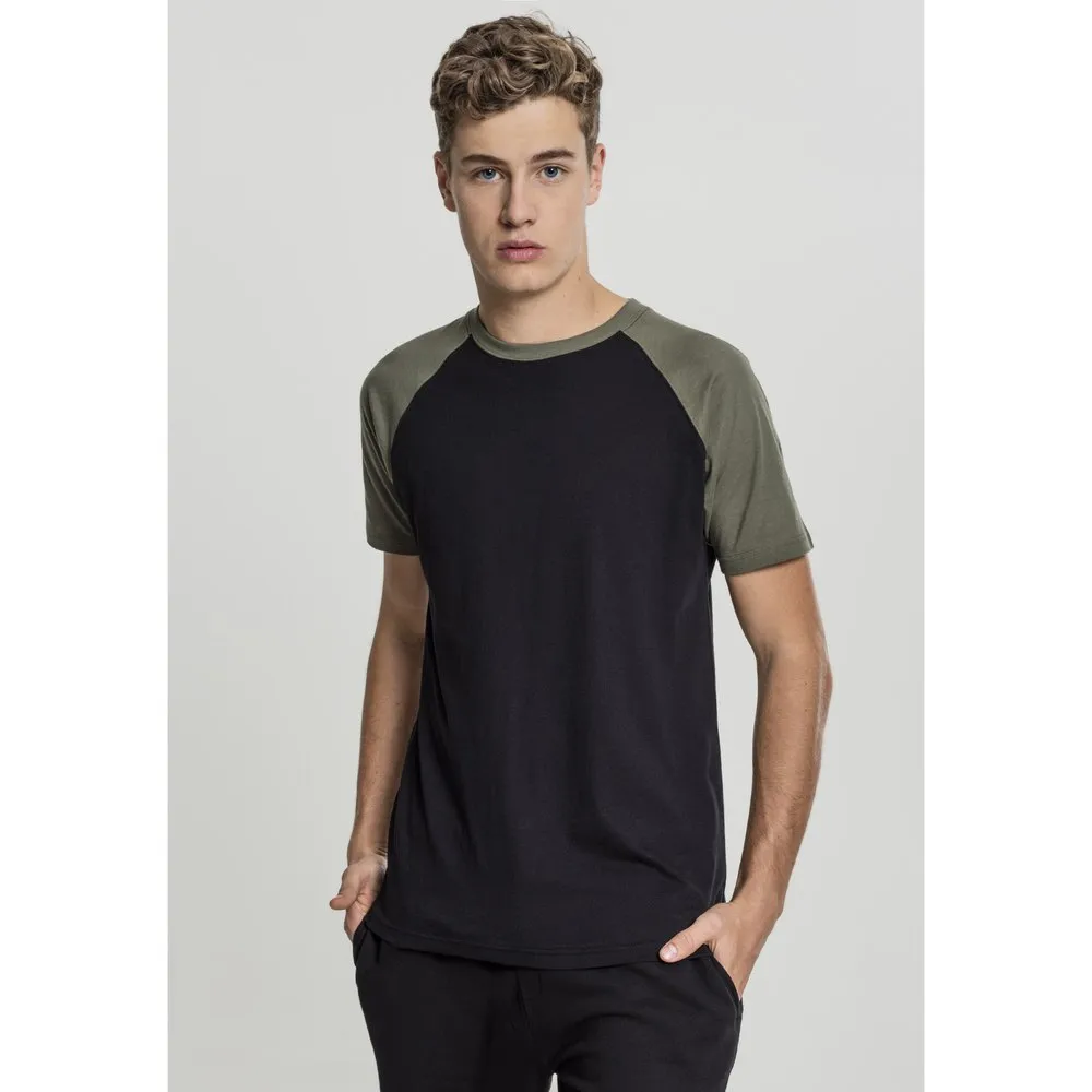 

Футболка с коротким рукавом Urban Classics Contract 2.0 Raglan, черный