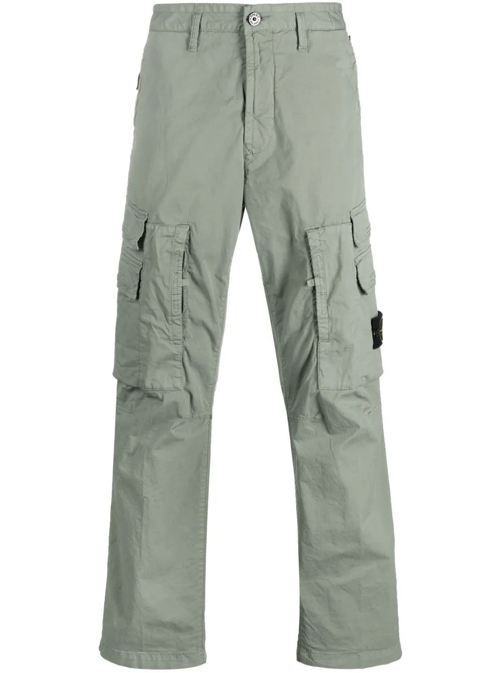

Прямые брюки карго Stone Island, зеленый