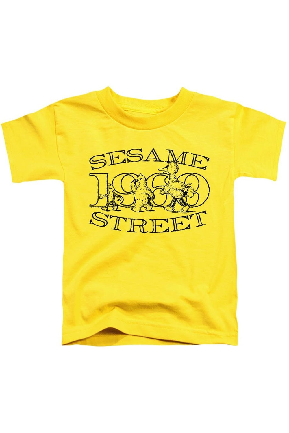 

Футболка с коротким рукавом для малышей "Друзья с Улицы Сезам" Gildan, желтый