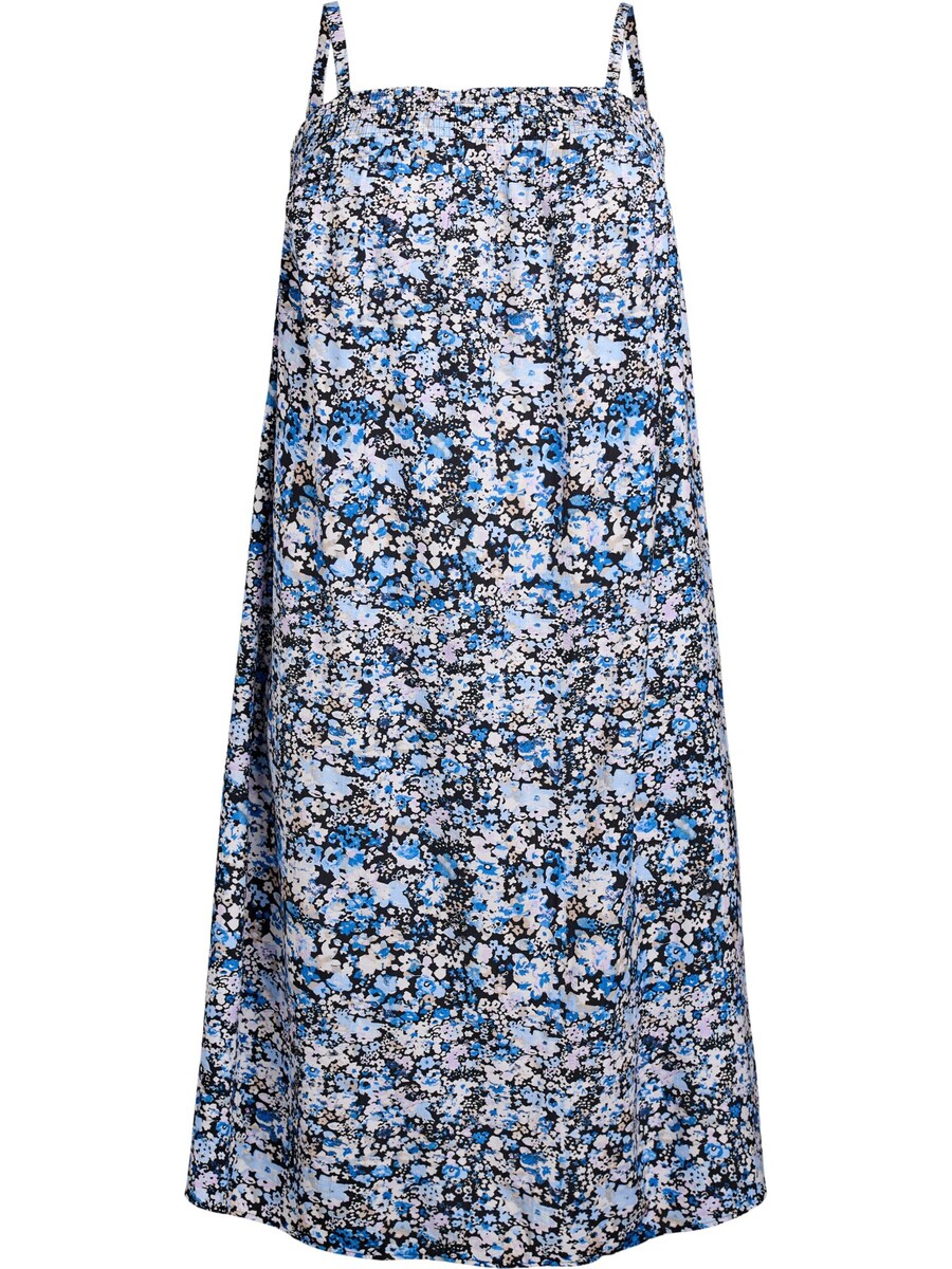 

Платье Zizzi Vsol, цвет Blue/Light blue/Black