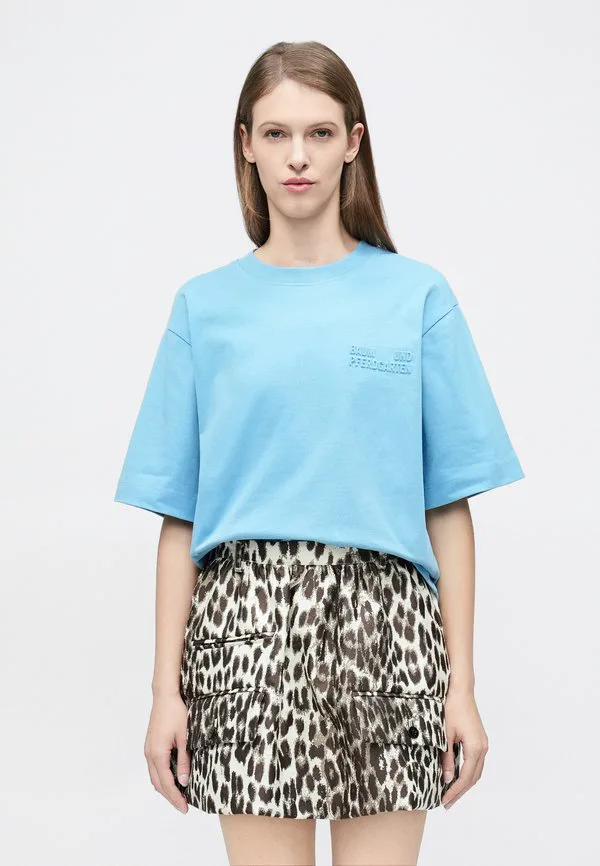 

Базовая футболка джианы Baum Und Pferdgarten, Dusk Blue, Синий, Базовая футболка джианы Baum Und Pferdgarten, Dusk Blue