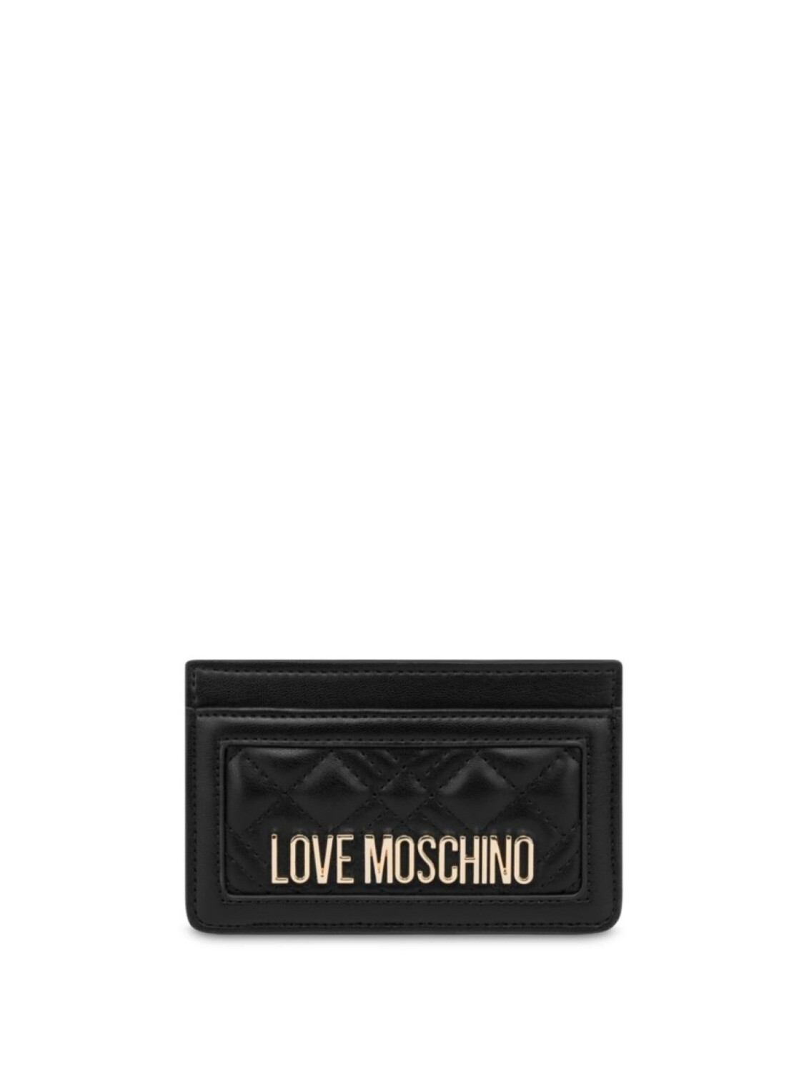 

Картхолдер с логотипом Love Moschino, черный