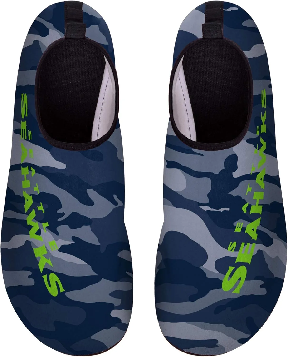 Мужские кроссовки NFL Team Camo Gym Aqua FOCO, носки для воды, носки для воды — фото 3