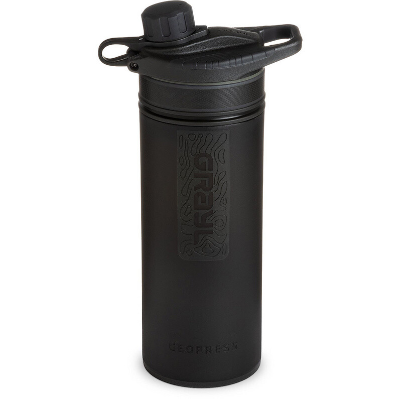 

Бутылка с фильтром для воды Geopress Purifier Grayl, черный