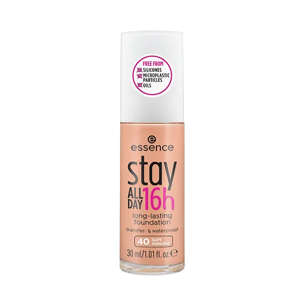 

Стойкая база под макияж Stay All Day 16H Essence, цвет soft almond