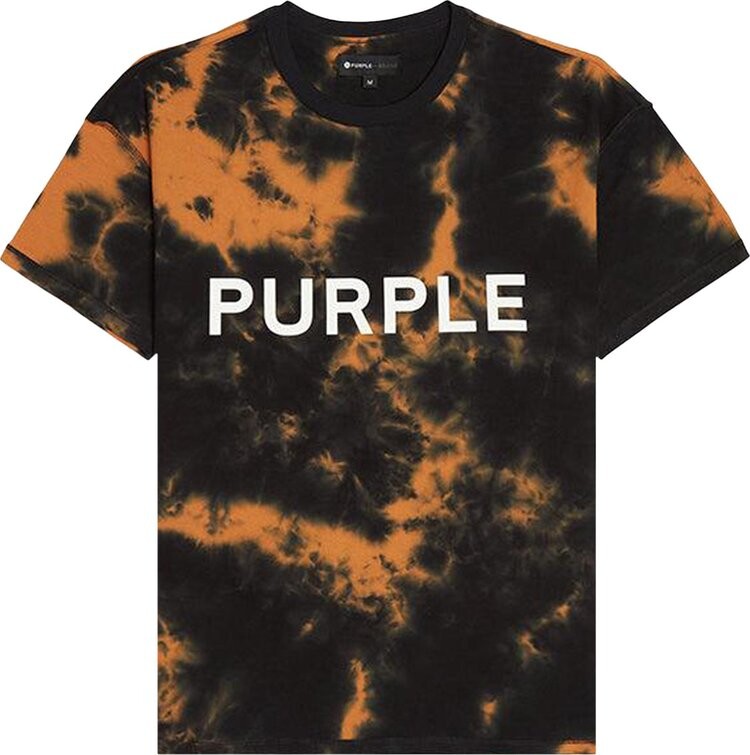 

Футболка PURPLE BRAND Textured Inside Out 'Black Topaz', черный