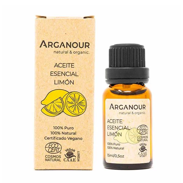 

Масло с тонизирующими свойствами кровеносной системы Aceite Esencial De Limón Arganour, 15 ml