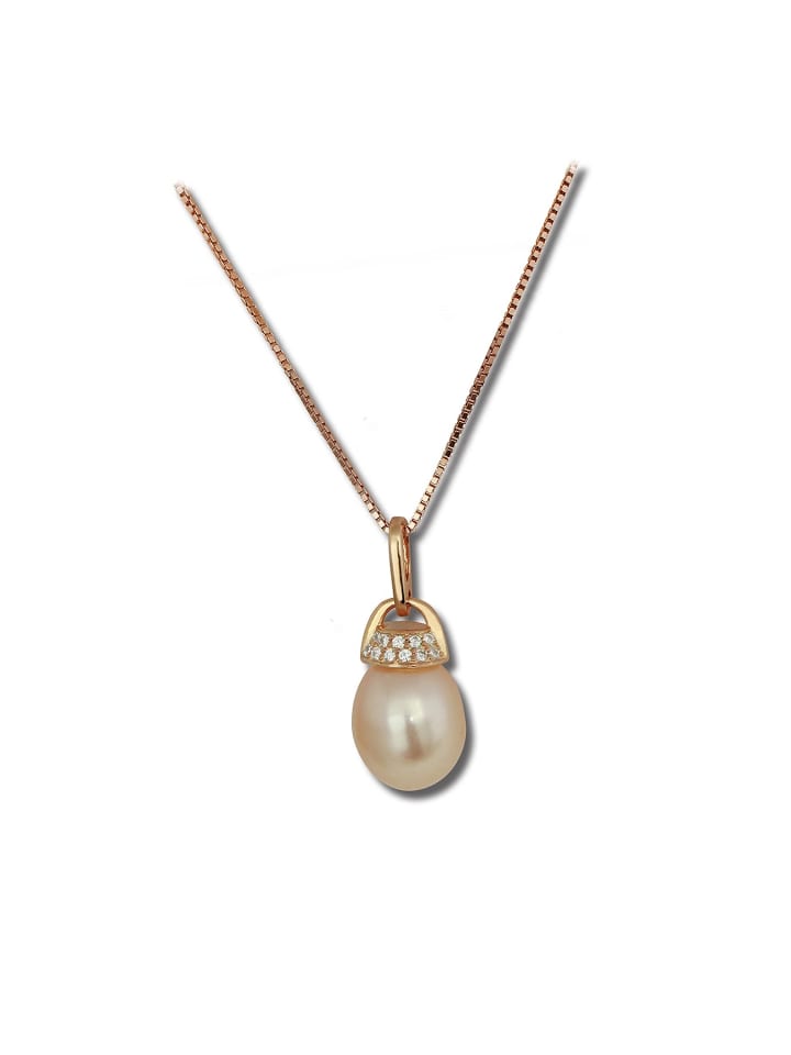 

SilberDream Женские колье SilverDream из серебра 925 пробы с золотым покрытием (333 проба розового золота), длина около 45 см