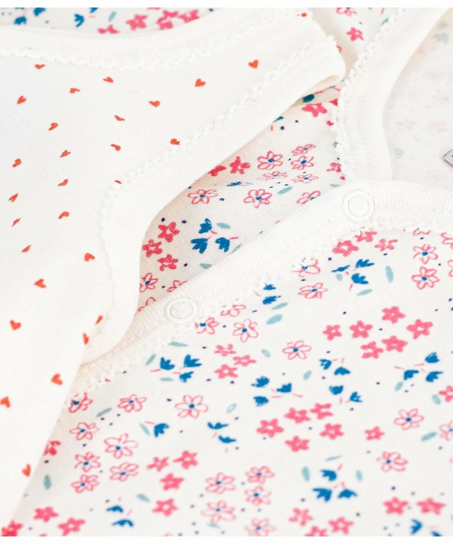 Комбинезоны с принтом (комплект из 2 шт.) PETIT BATEAU, Multicolor 1 — фото 3