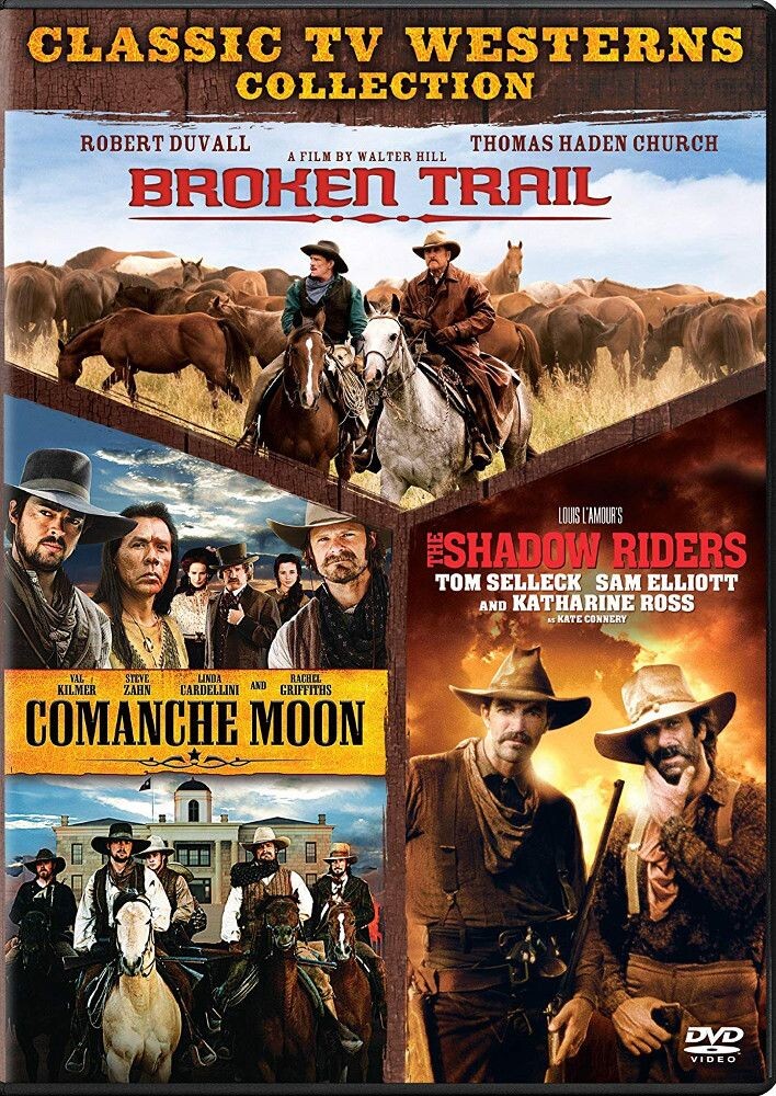 

Диск DVD Broken Trail / Comanche Moon /
