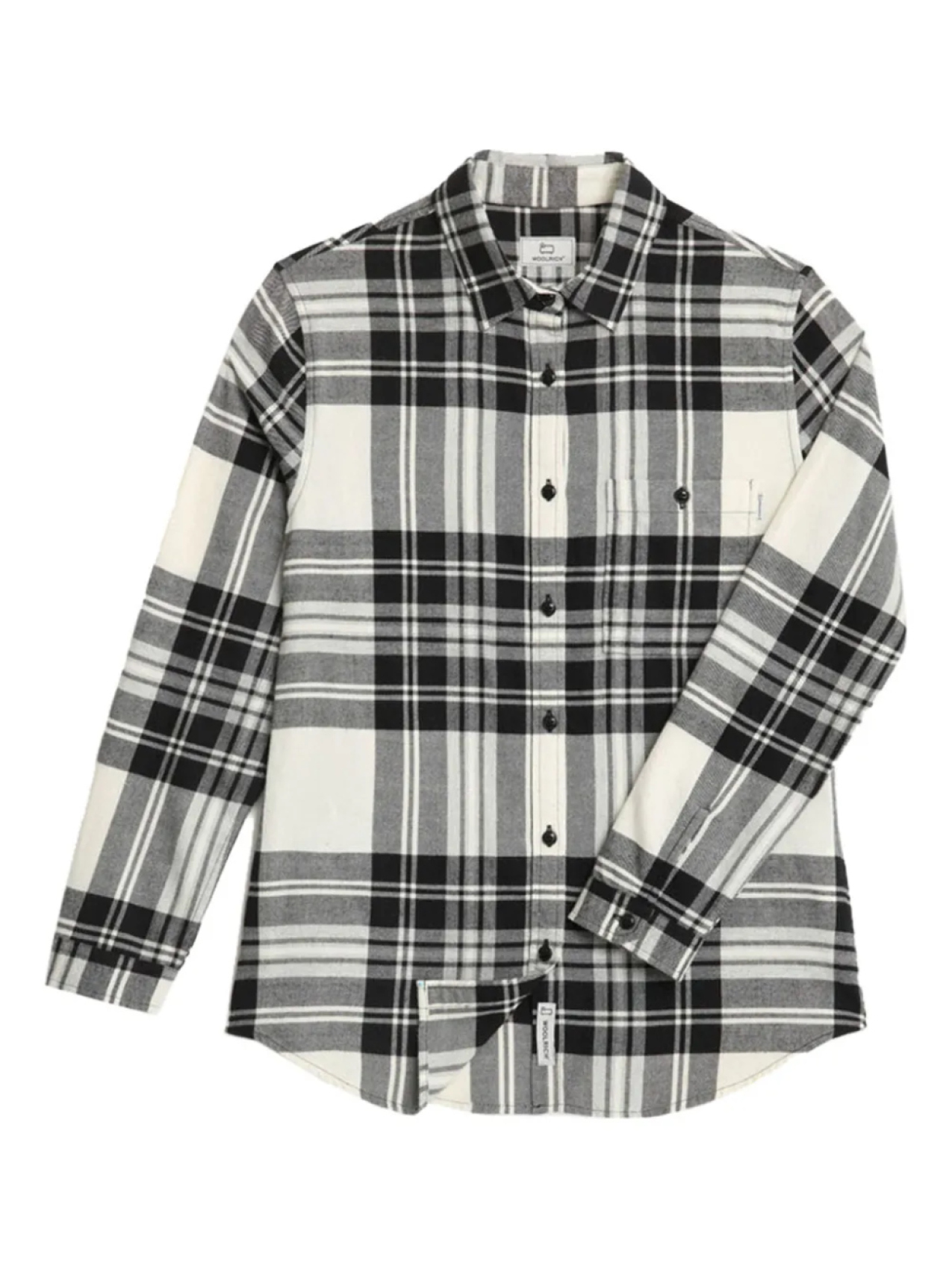 

Рубашка Woolrich в клетку, черный