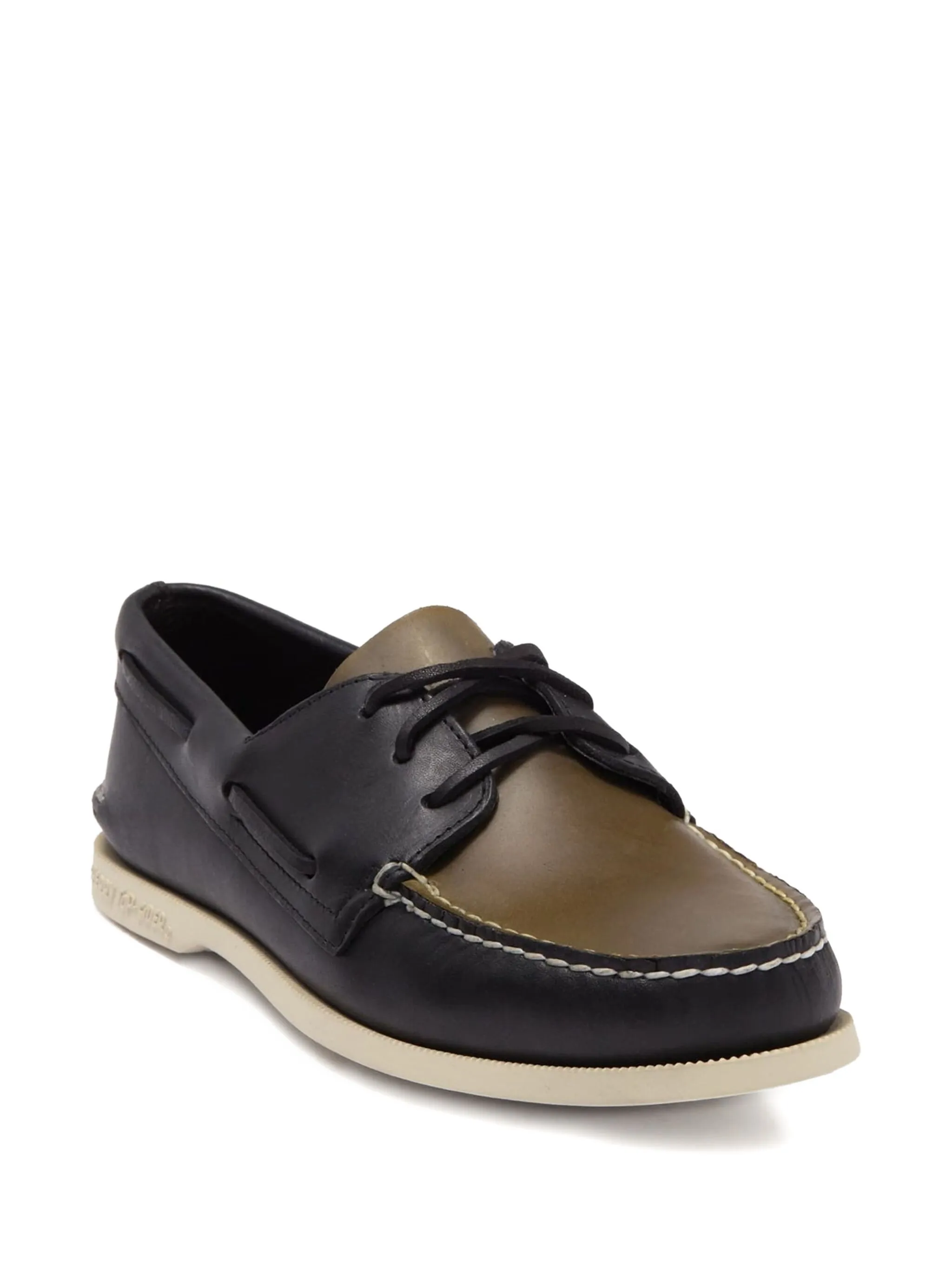 Топсайдеры A/O 3 Eye Black/White Sperry Top-Sider, черный — фото 2