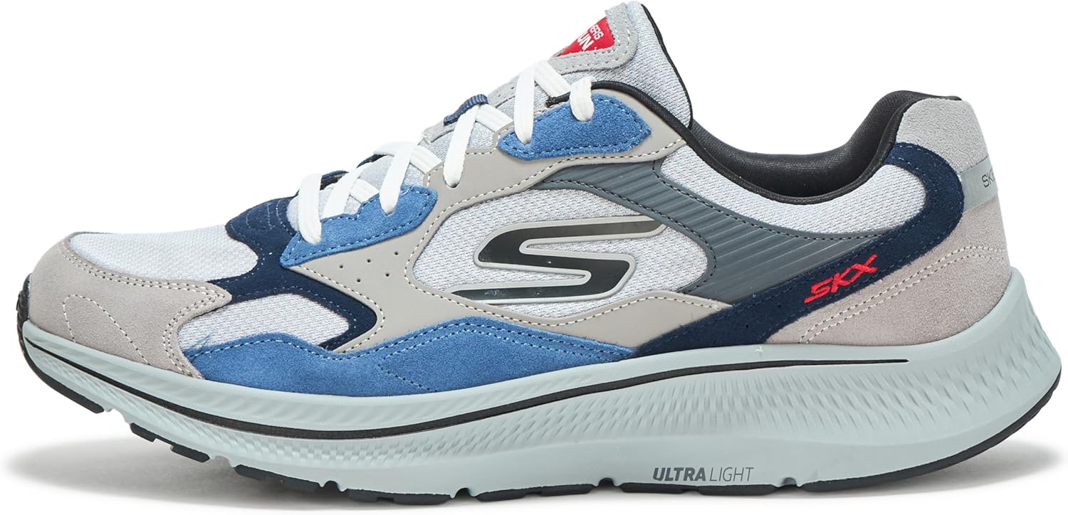 Мужские кроссовки Skechers Go Run Consistent 2.0 - ретро, серый — фото 2