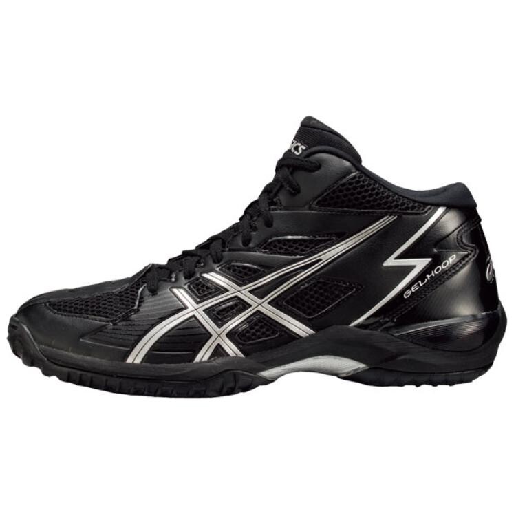 

Баскетбольные кроссовки Basketball Shoes Unisex Mid-Top Black/Silver Asics