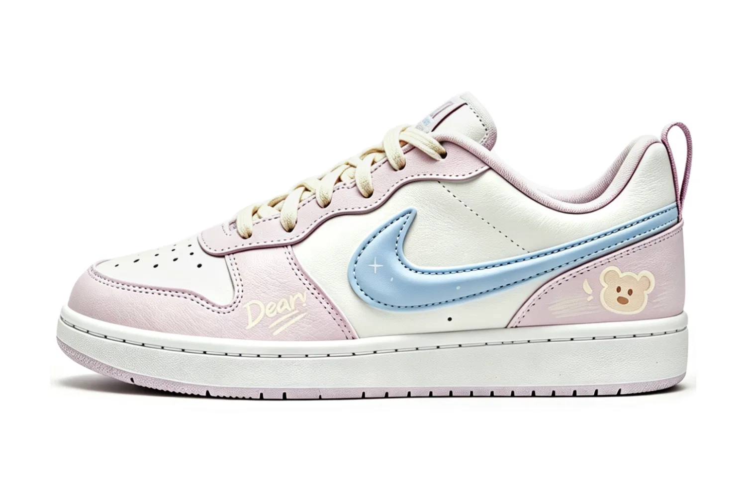 Кроссовки скейтбординговые Nike Court Borough Sweet Pink Bear — фото 3