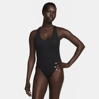 

Купальник Nike Swim Elevated Essential, черный