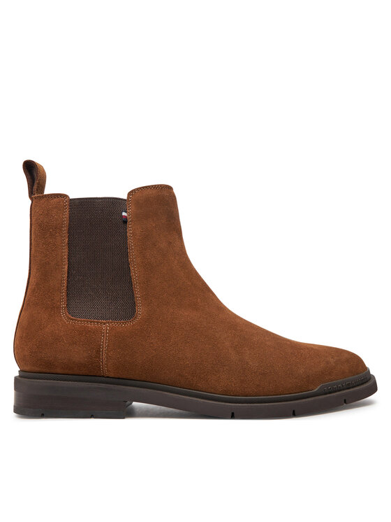 

Классические ботильоны Flexible Hilfiger Suede Chelsea FM0FM05102 Tommy Hilfiger, коричневый