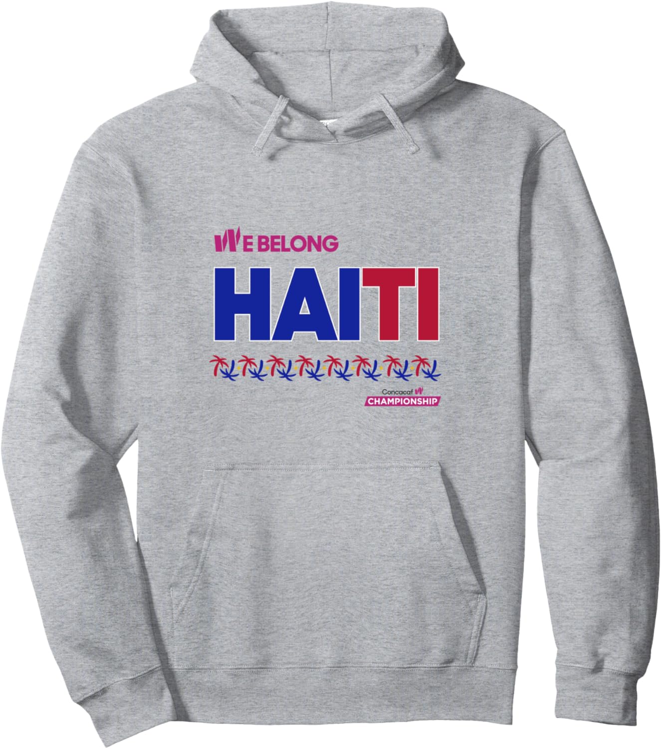 

Толстовка с надписью Отборочные матчи чемпионата мира КОНКАКАФ Concacaf Champions League, серый