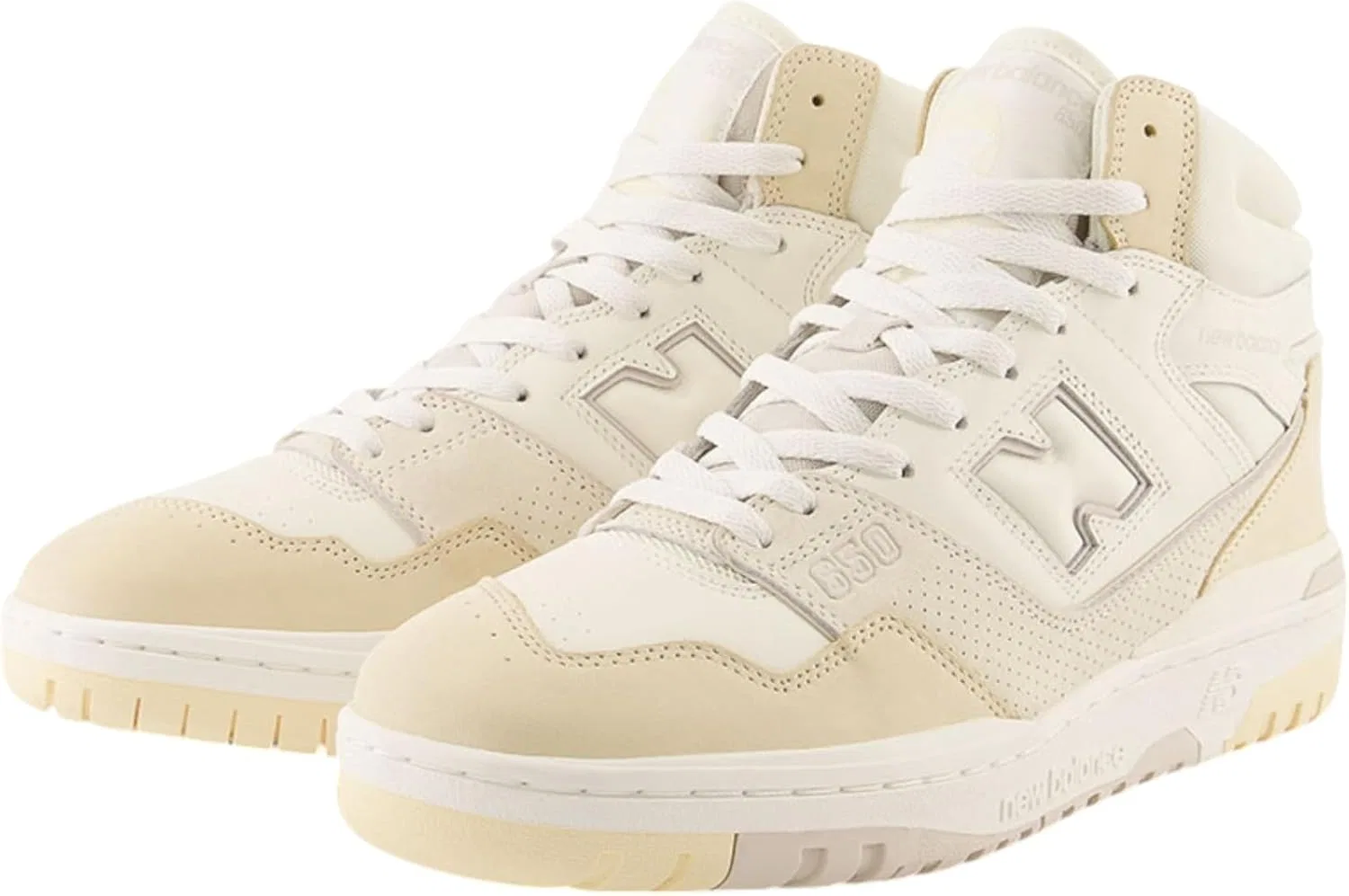 Мужские кроссовки New Balance 650R, Beige Macadamia Nut White — фото 2
