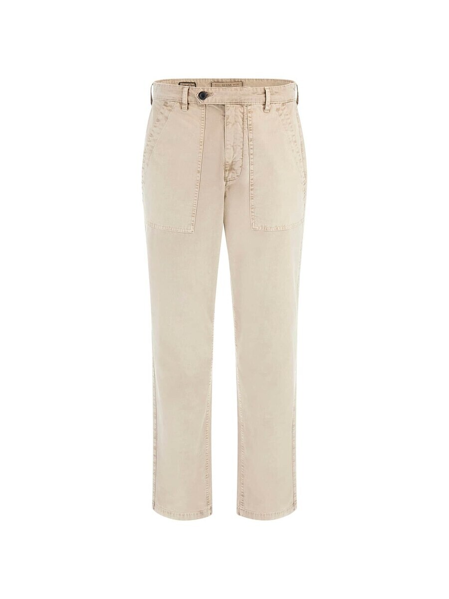 

Тканевые брюки GUESS Regular Pants, бежевый