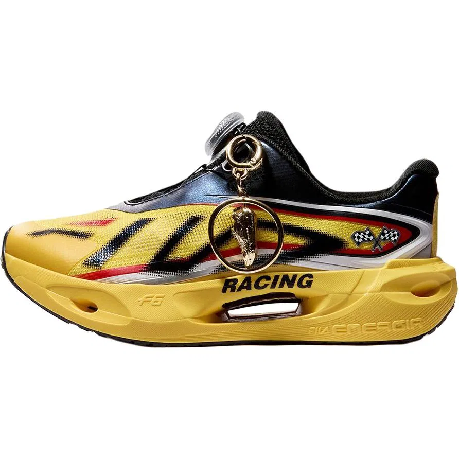 Кроссовки детские беговые SPEED 6 Rebound Support Low top Yellow Black Red FILA KIDS